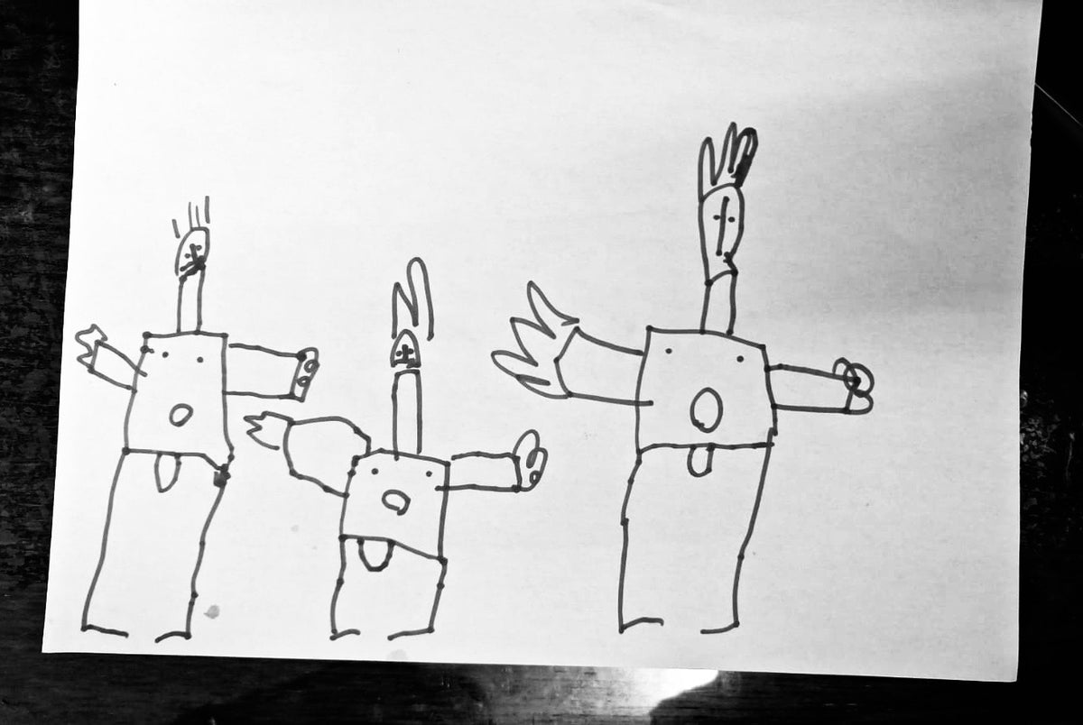 Portachiavi con il disegno del tuo bimbo