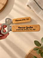 Apribottiglie con Dedica per i Nonni