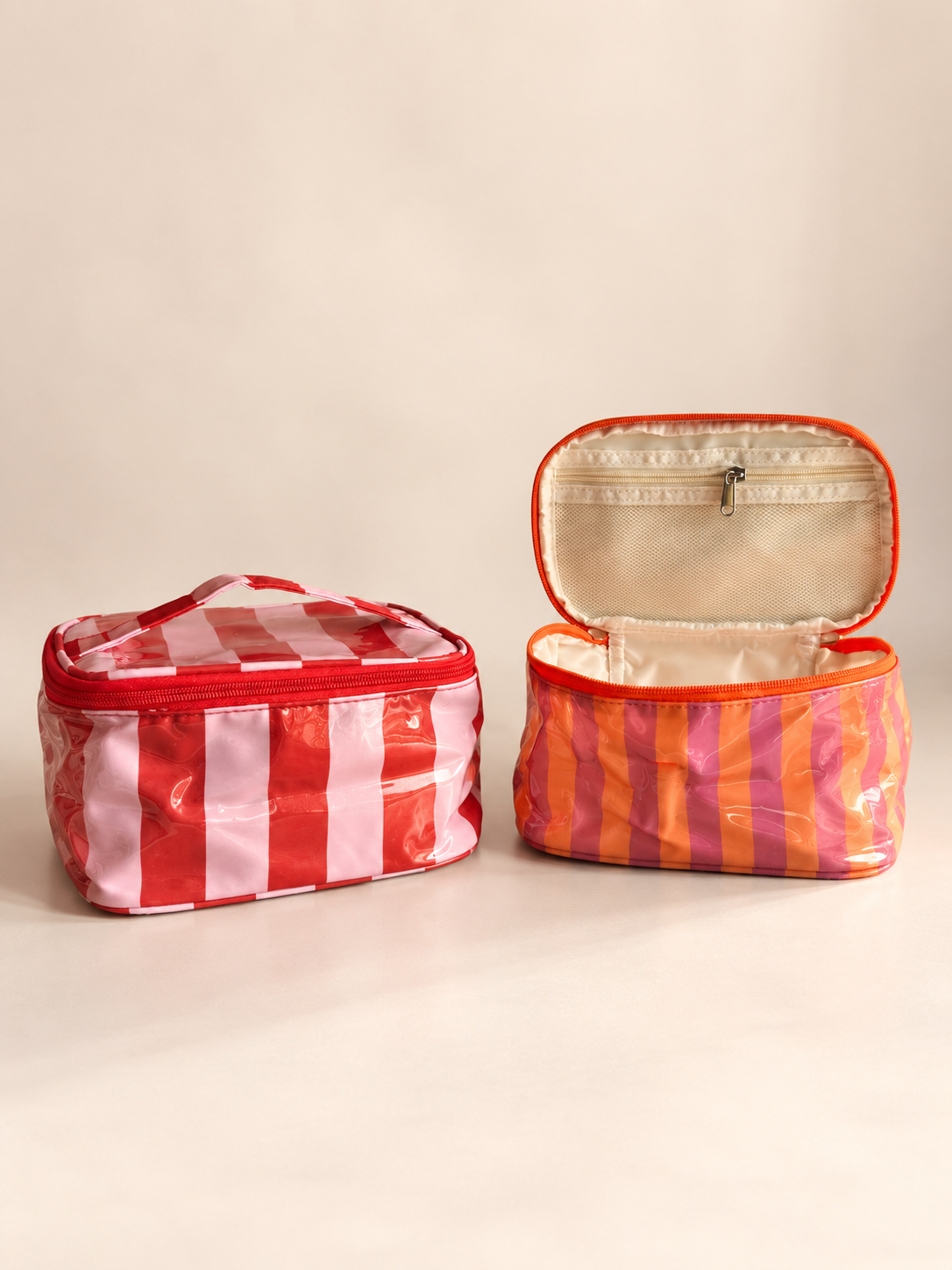 Beauty Vanity a righe personalizzato