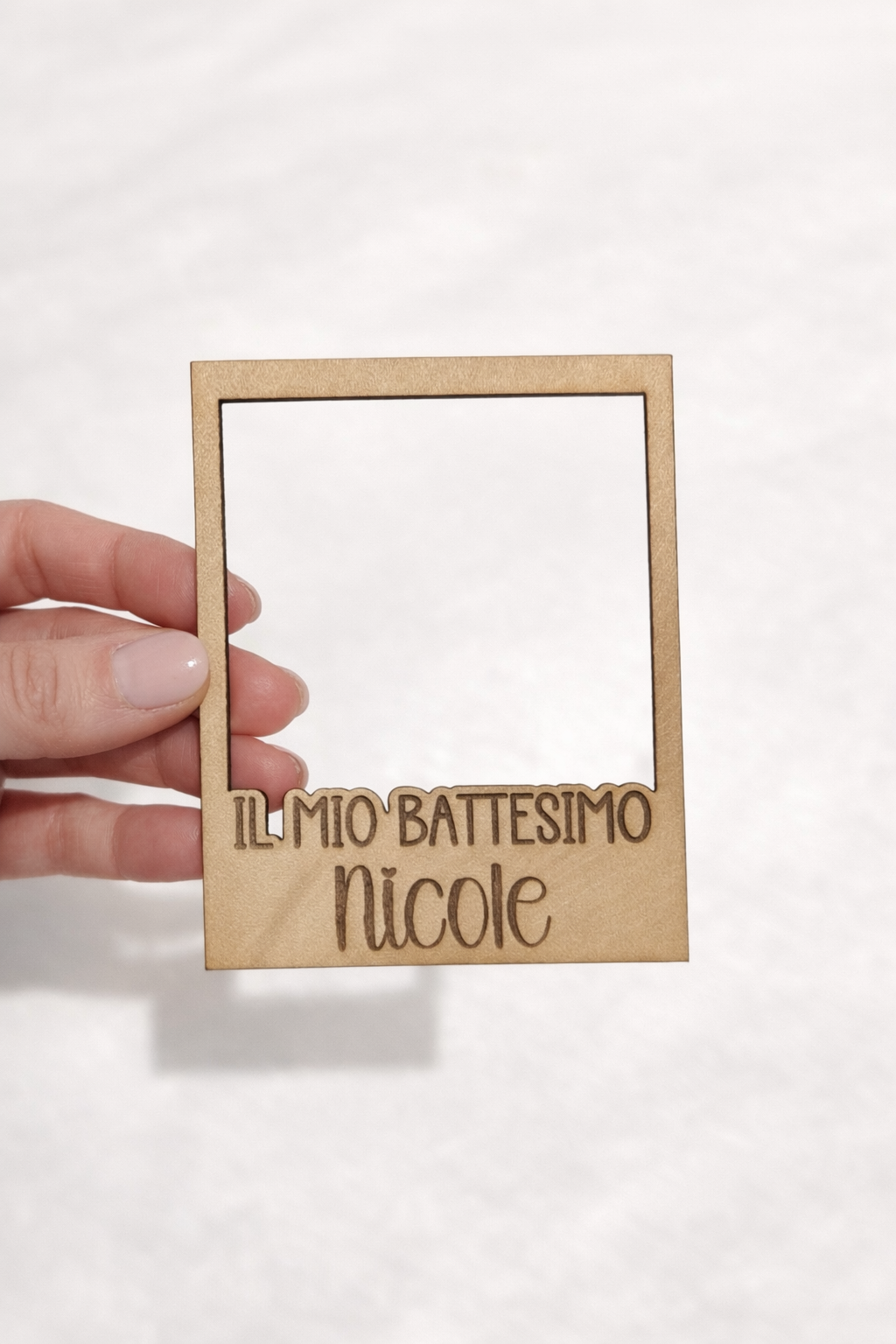 Bomboniere polaroid battesimo personalizzate