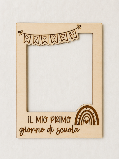 Cornice Primo Giorno di Scuola