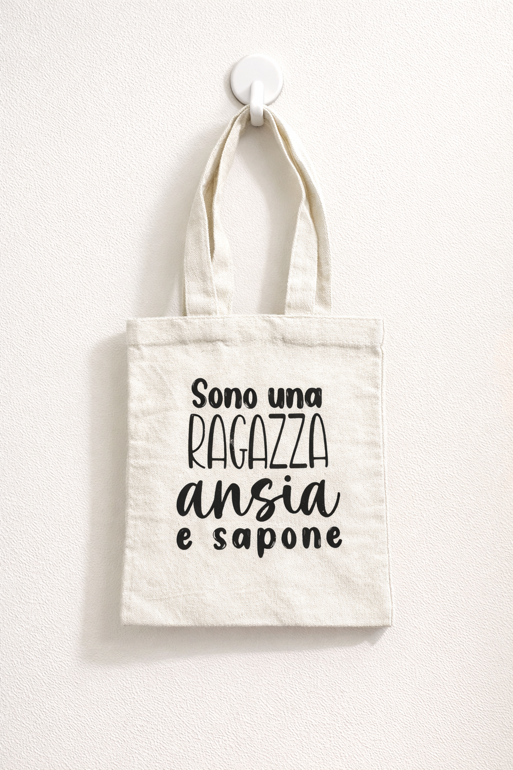 Mini shopper in cotone personalizzata