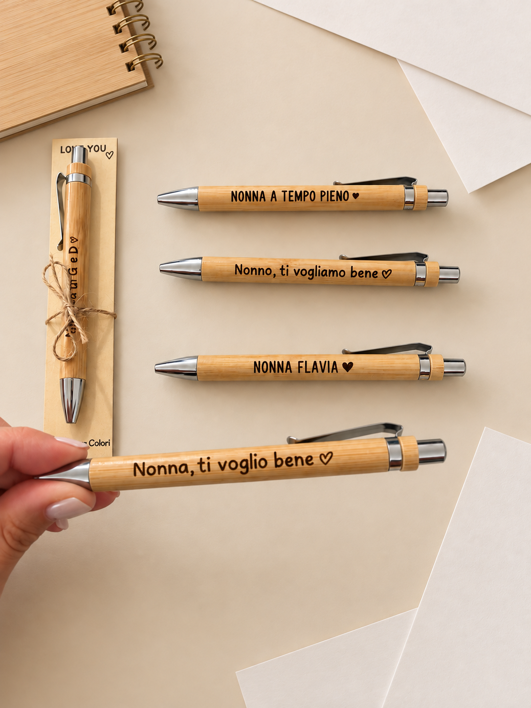 Penna con Dedica per i Nonni