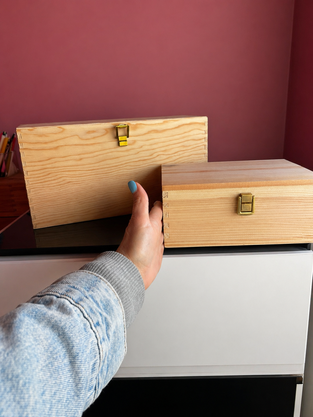 Memory Box personalizzata in legno