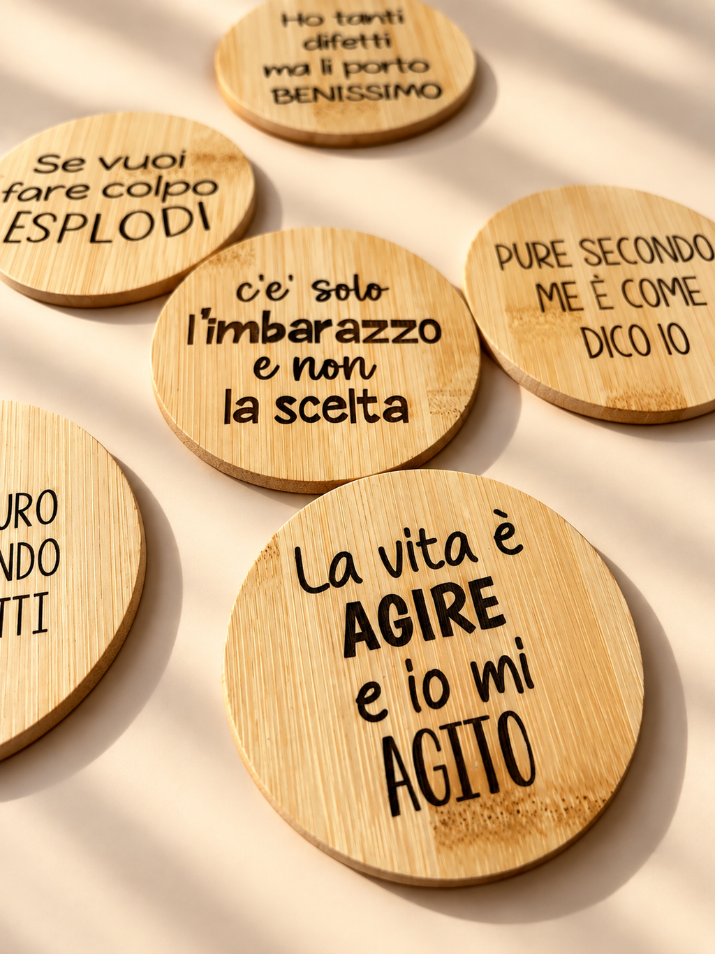 Set sottobicchieri