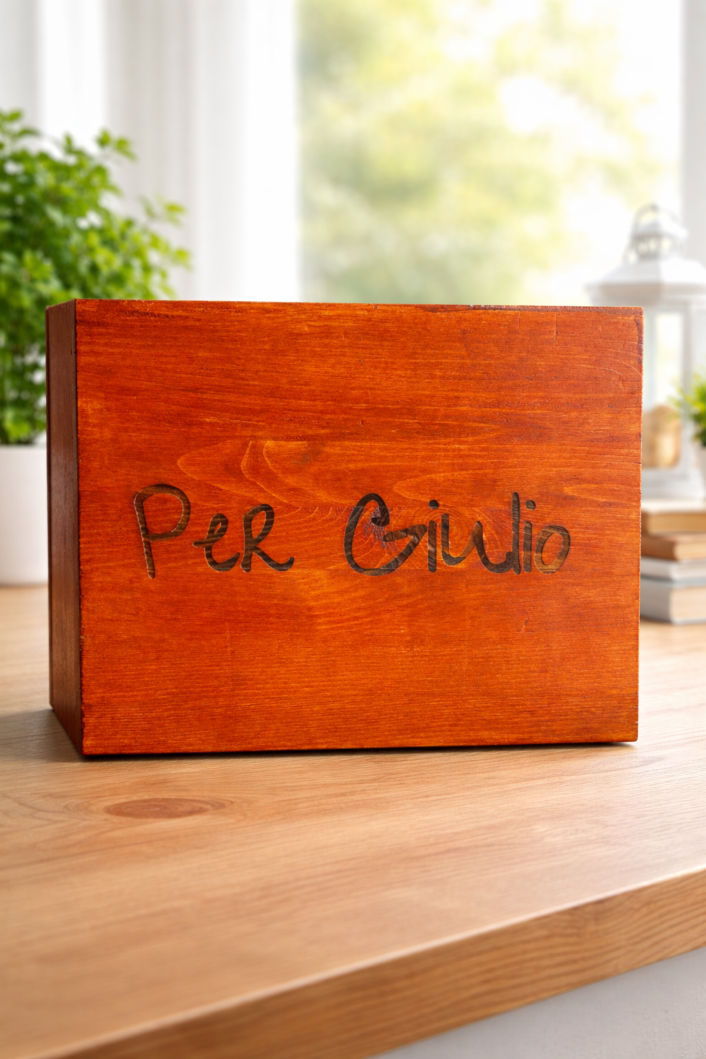Memory Box personalizzata in legno
