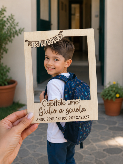 Cornice Primo Giorno di Scuola