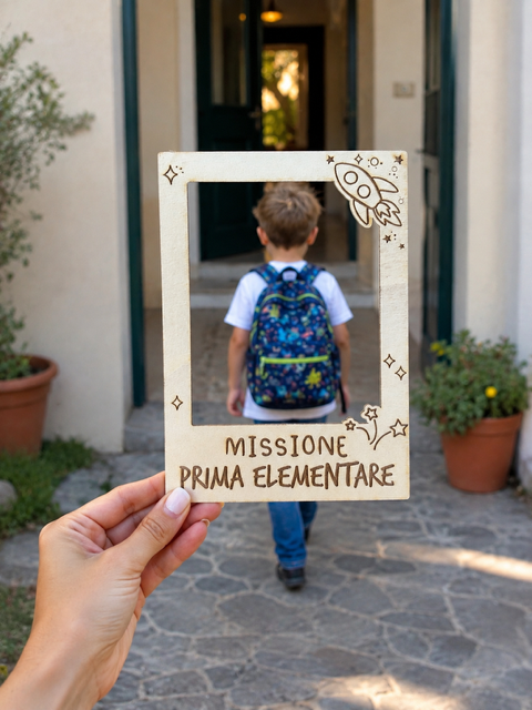 Cornice Primo Giorno di Scuola