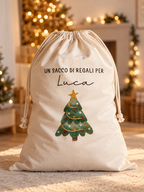 Sacco di Natale Personalizzato con Nome
