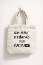 Mini shopper in cotone personalizzata