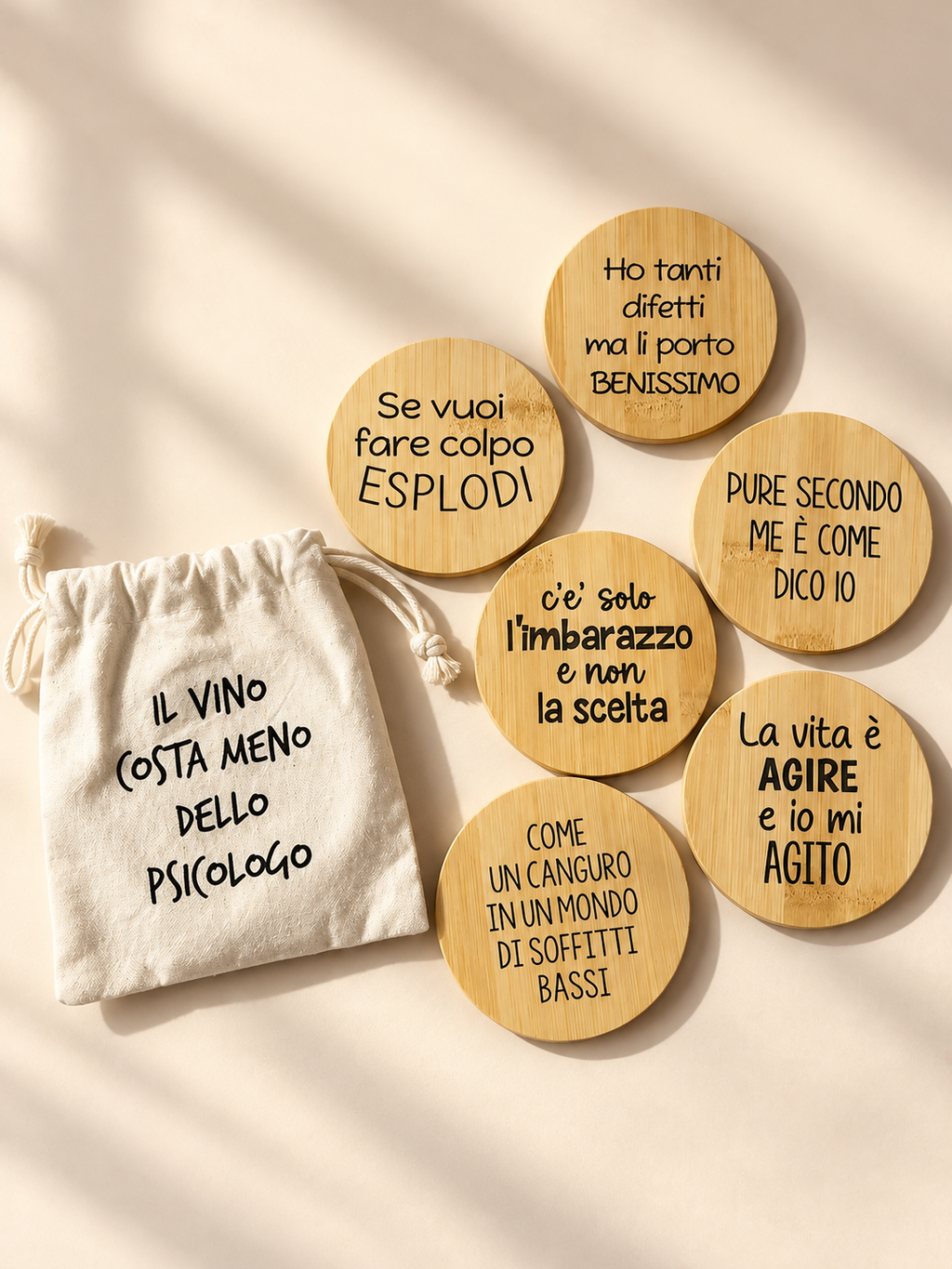 Set sottobicchieri