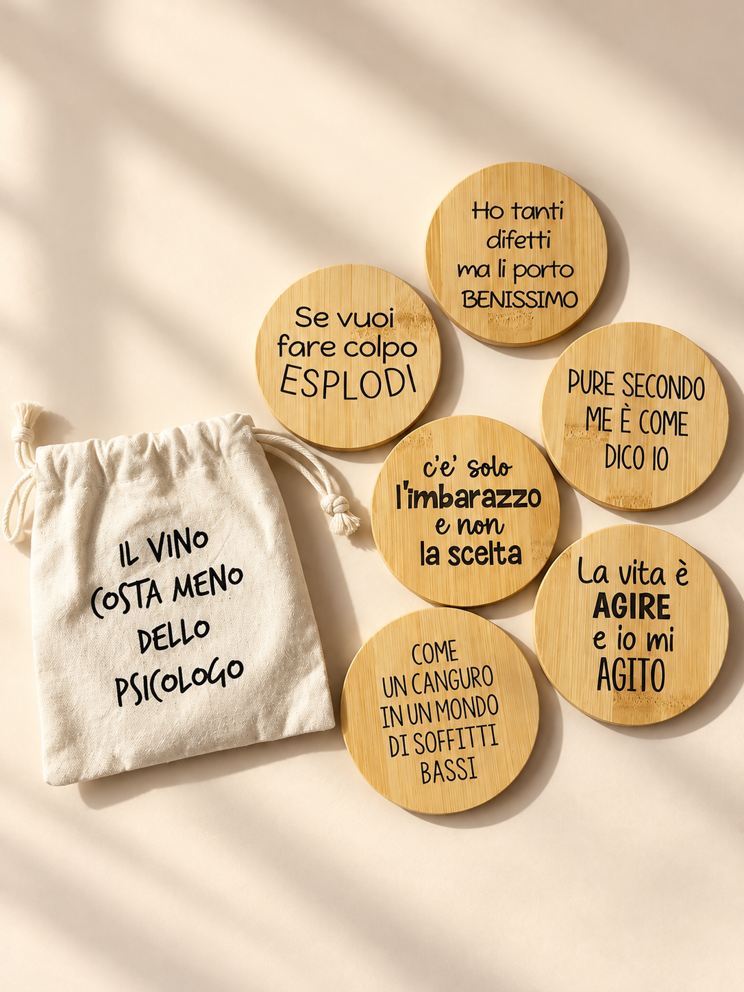 Set sottobicchieri