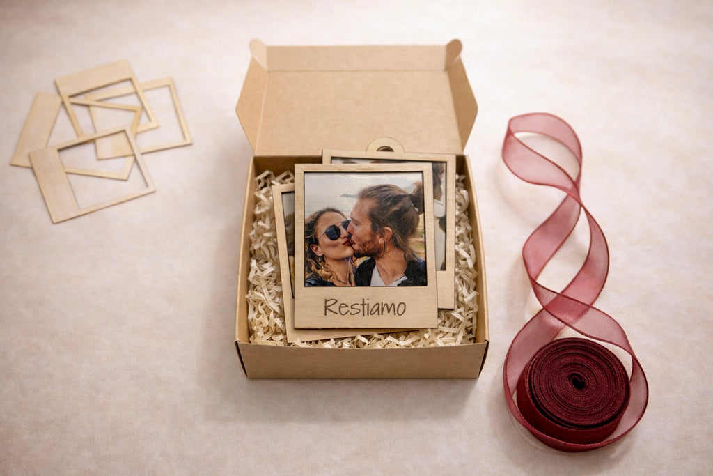 Tris polaroid personalizzate - regalo per coppie e famiglie