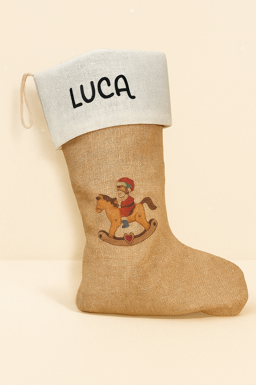 Calza Natale ed Epifania personalizzata