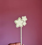Set Topper compleanno personalizzato  in Legno - Unicorno