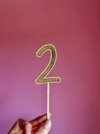 Set Topper compleanno personalizzato  in Legno - Unicorno