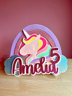 Cake Topper Unicorno