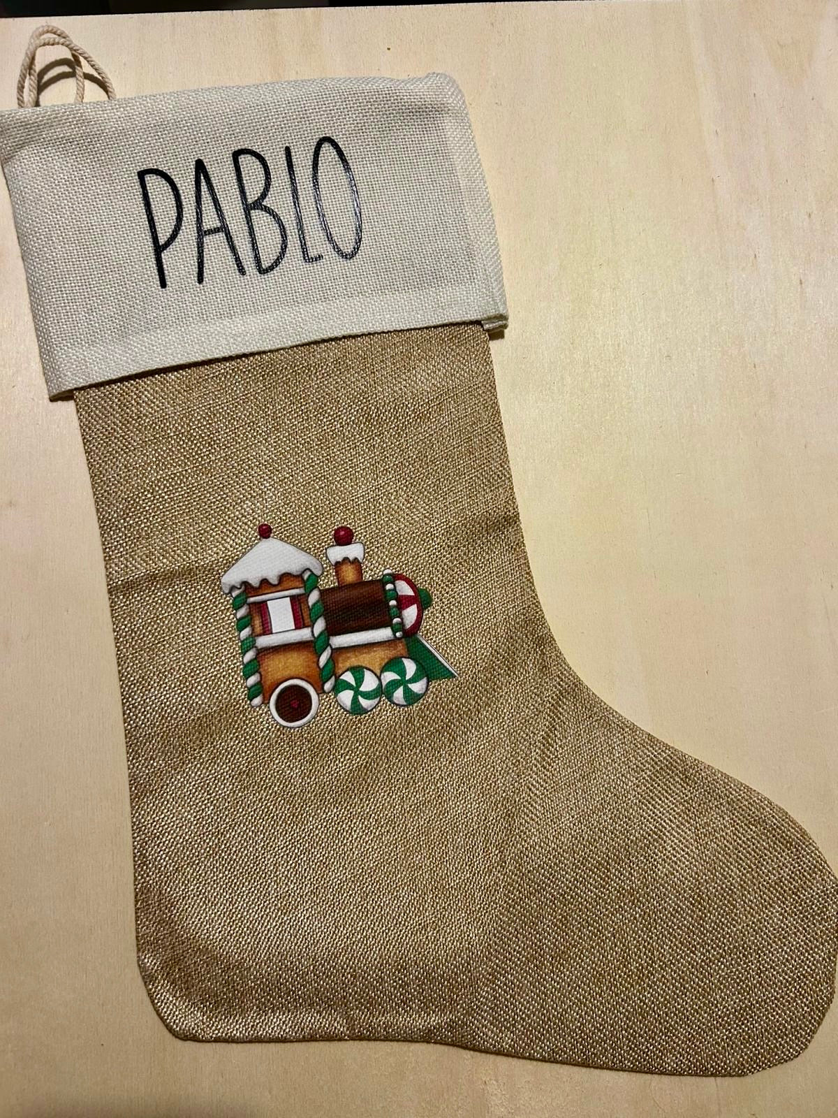 Calza Natale ed Epifania personalizzata
