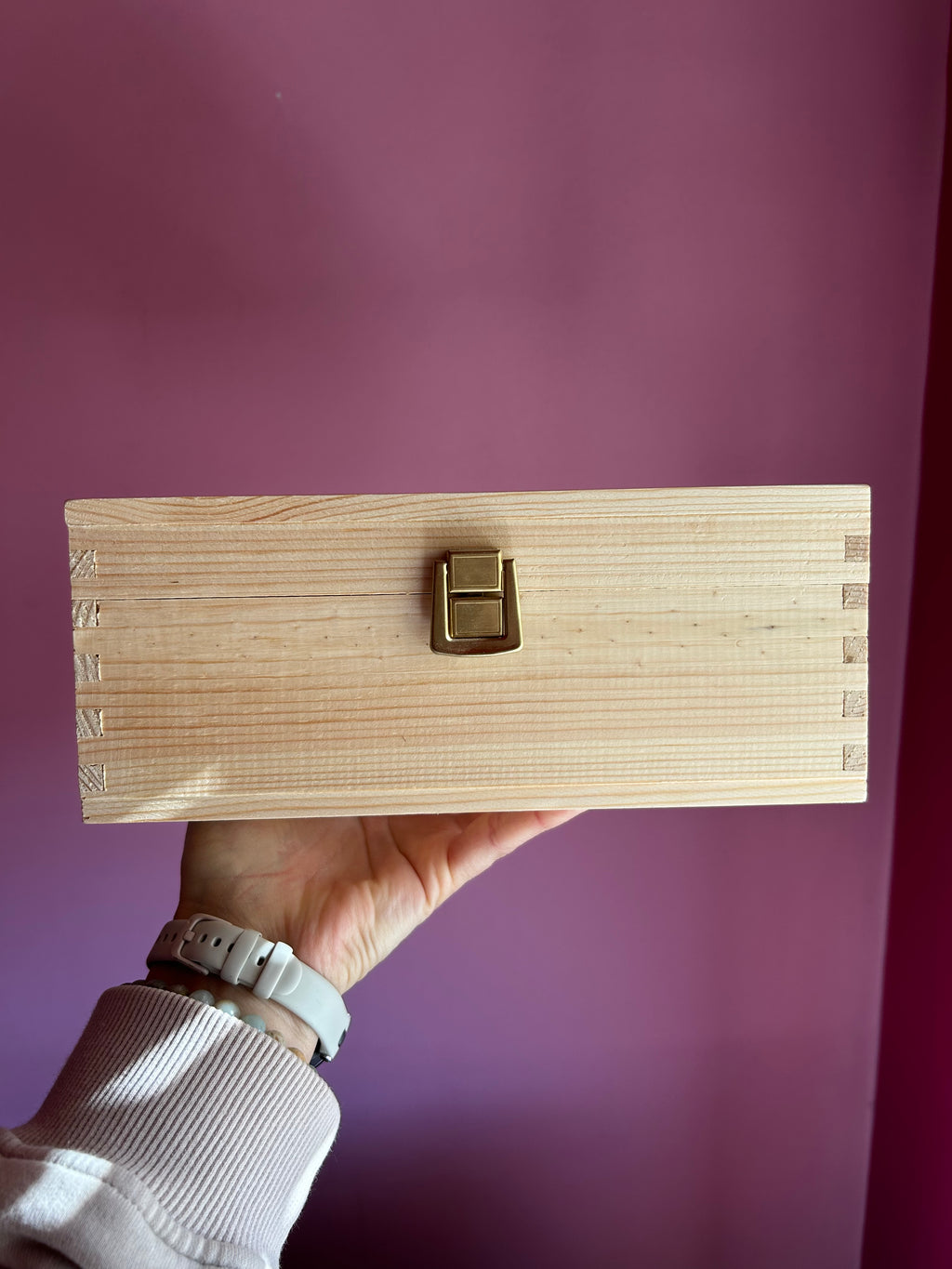 Memory Box personalizzata in legno