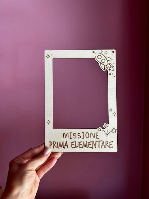 Cornice Primo Giorno di Scuola