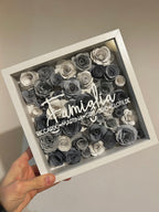 Cornice "Famiglia" con fiori