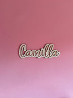 Nome in legno personalizzato per cameretta