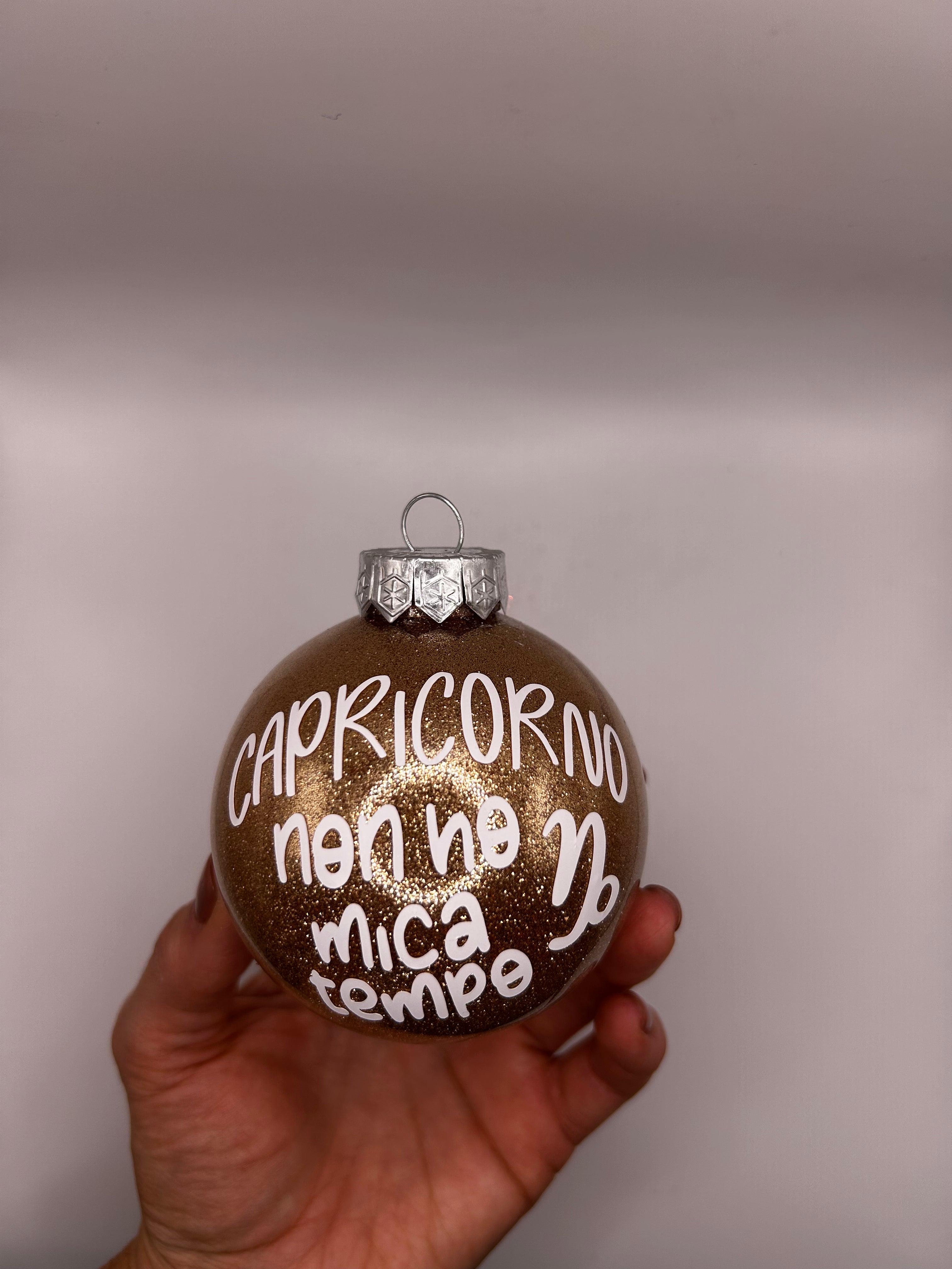 Pallina di Natale zodiaco