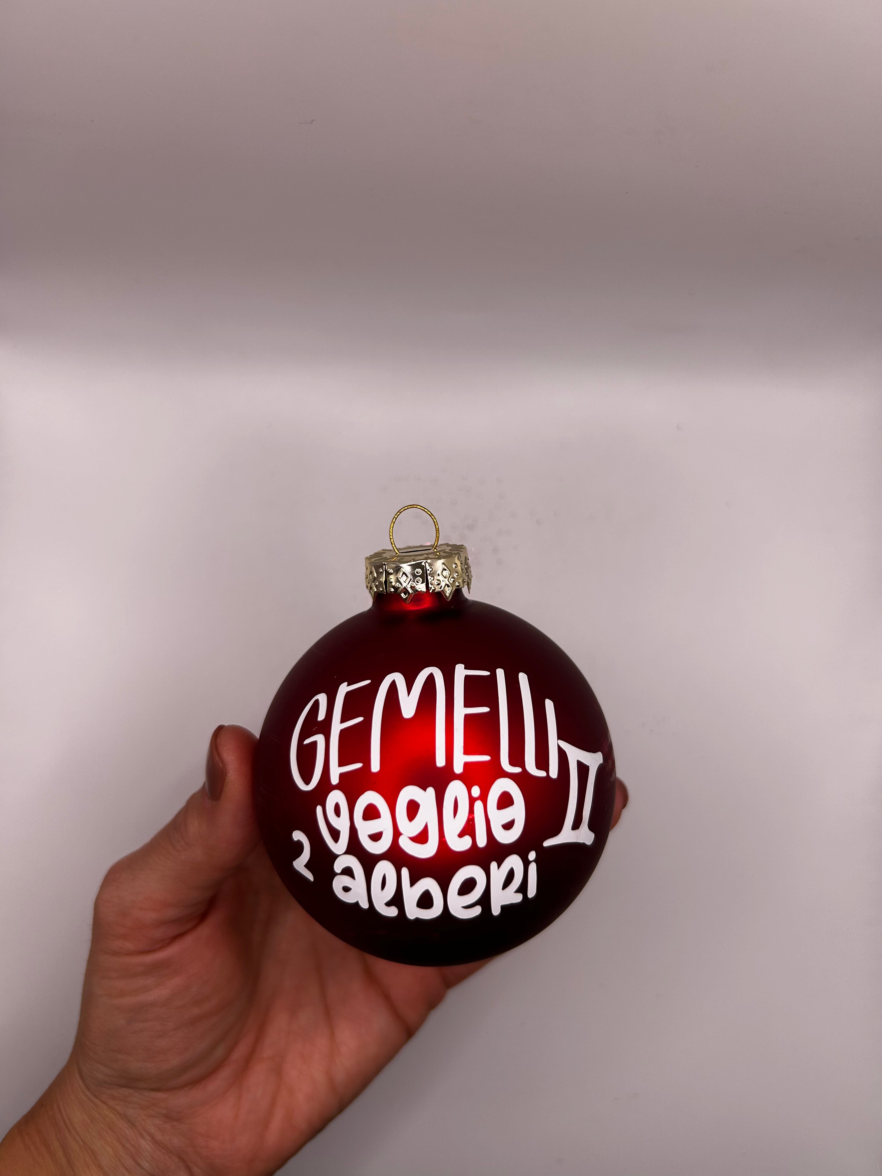 Pallina di Natale zodiaco