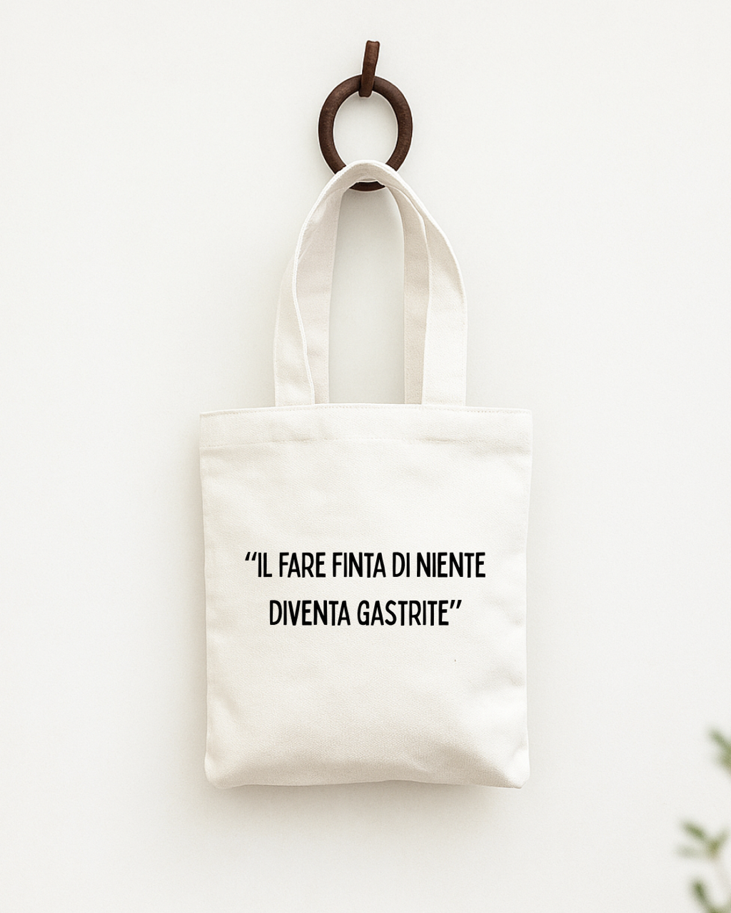 Borsa tela mini personalizzata con nome - Eco-friendly artigianale

